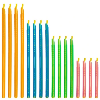 

16PCS Chip Clips Plastic Bag Sealer Stick, Stay Fresh Bag Sealer Sticks ic Kitchen Food Storage Clips, Bag Sealer