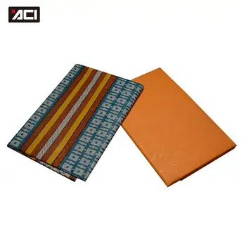 

ACI African Fabrics Fashion Style New Ankara Wax Prints Fabric For Women Party Dress 4 Yards Kente Wax Fabric For Ladies Dress