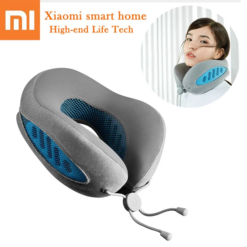 

Xiaomi LeFan Pillows U Shape Memory Sponge Neck Pillows Soft Slow Rebound Space Aircraft Driving Travel Neck Pillow Bedding