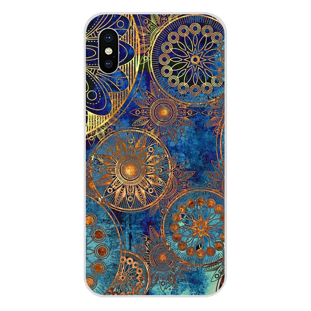 Розовое золото Мандала мягкая ТПУ Обложка Чехлы для huawei Nova 2 V20 Y3II Y5 Y5II Y6 Y6II Y7 Y9 G8 G9 GR3 GR5 GX8 Prime - Цвет: as picture