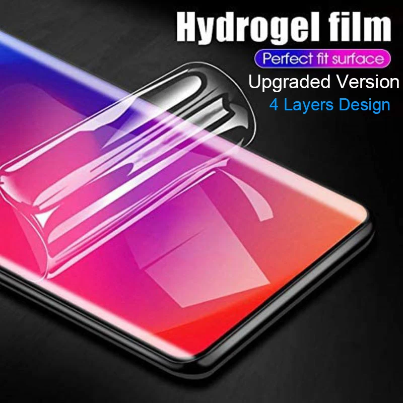 Hydrogel Film for Vivo V9 V15 Pro V17 V11 V11i Clear 4 Layers Upgraded Version Screen Protector For S1 S5 Nex2 Nex 3S | Мобильные