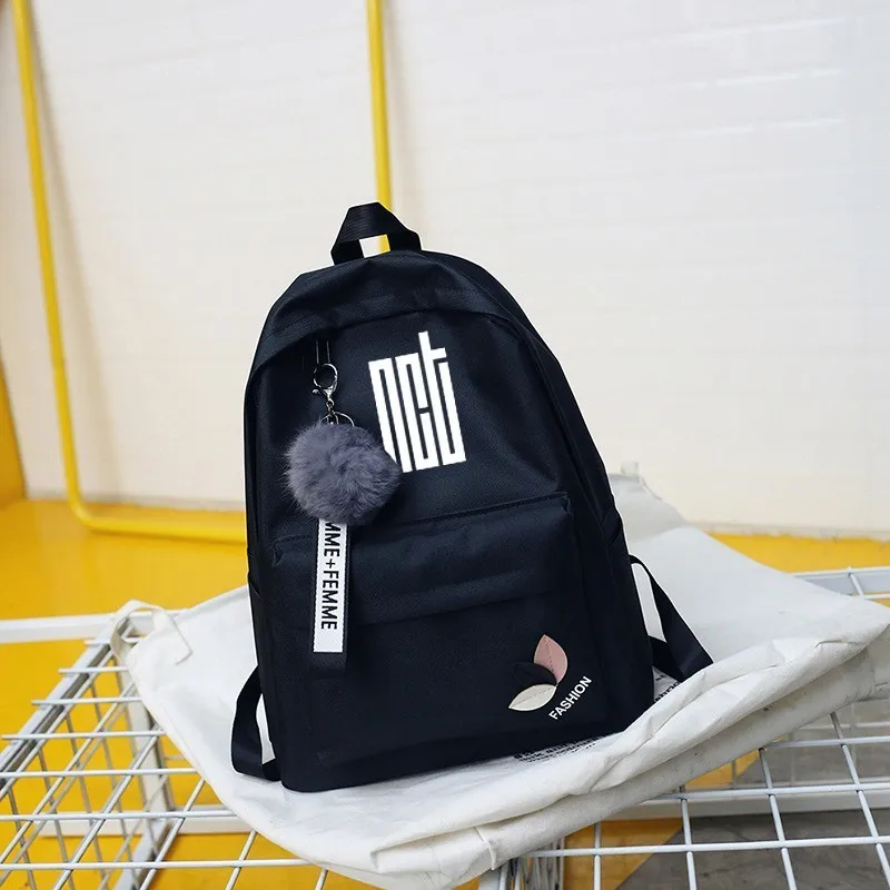 Nct Ateez бродячая дети новый 2019 Got7 холст Sac A Dos рюкзак монста х дважды Рюкзаки Сумка