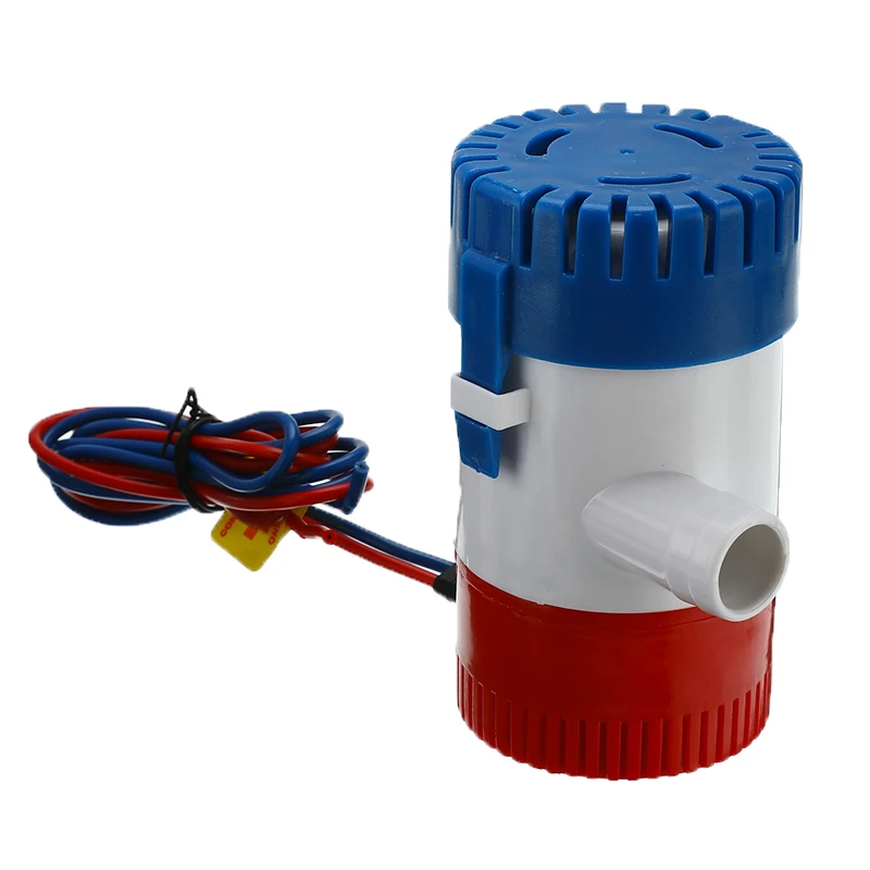 A 24V 750GPH Автоматические Трюмные насосы водяной насос 12 V/24 V 750GPH/1100GPH для погружного Авто Топливный насос с Поплавковый выключатель Морская Лодка приманка для рыбы - Напряжение: A 24V 750GPH