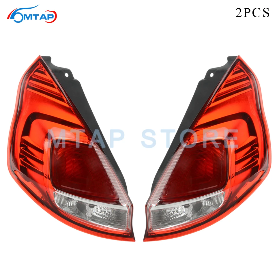 2 шт. задний фонарь светильник стоп-сигнал для FORD Fiesta MK7 2013-2018 хэтчбек высокая