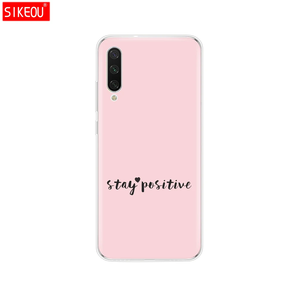 33684 Силиконовый чехол для Xiaomi mi A3, чехол с полной защитой, мягкая задняя крышка из ТПУ, чехол для телефона s для Xio mi A3, бампер, кошечка, цветок - Цвет: 33684