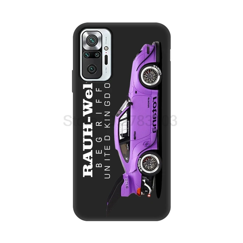 Luxury Sports Car Case For Xiaomi Redmi Note 9S 10S 9 10 8 7 Pro 8T 9T 6 Cover Redmi 9A 9C 8A 7A K20 Mi 9T Pro K30 Ultra Funda