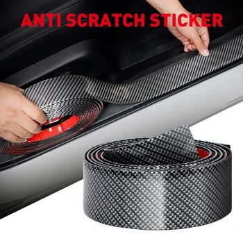 

Carbon Fiber Rubber Car Stickers For VW Jetta Golf 4 5 7 6 Passat B5 B6 B7 Touareg Touran Polo Bora Tiguan Caddy CC GTI Beetle