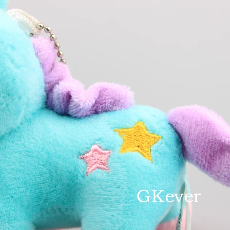 5 стилей Kawaii Единорог плюшевая кукла игрушка брелок Подвеска Мягкие и плюшевые детские игрушки в виде животных популярный мультфильм Единорог кукла подарок