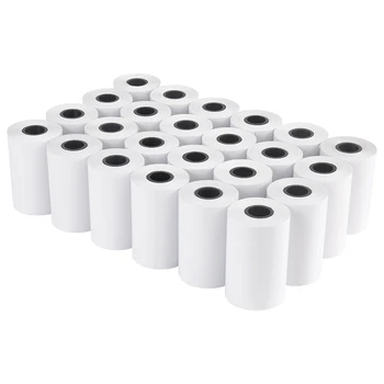 

24 Rolls 2 1/4" x 50' (57mm x 36mm) Thermal Paper Cash Register Thermal Paper Till Rolls For Credit Card PDQ Machines