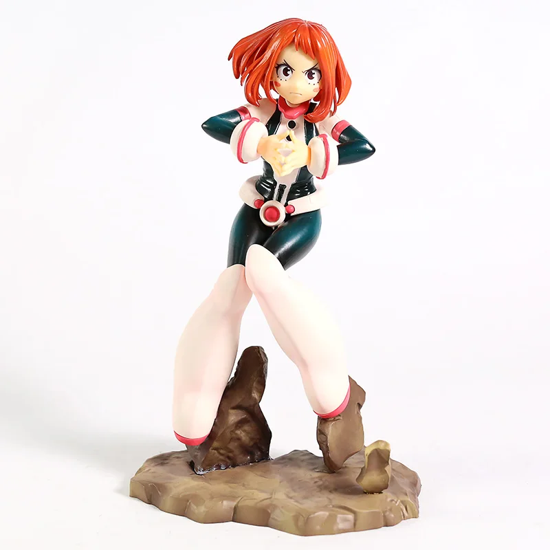 Горячая Распродажа статуя комиксов аниме мой герой Academy Super Boku no Hero статуя Ochaco Uraraka битва фигурка модель игрушки