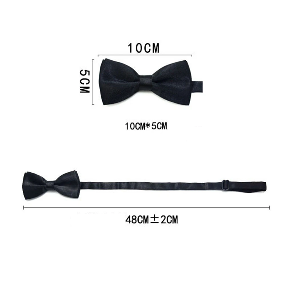 Classic Kid Children Bow Tie Boys Grils Baby Children Bowtie Fashion Solid Color Party Green Red Black Toddle Pets Cravate Tie bow tie