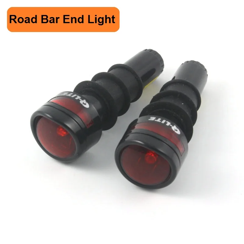 1Pair RoadBike Type Q-LITE, 1 пара, велосипедный светильник, велосипедный руль, торцевой светильник светодиодный, велосипедный светильник MTB, дорожный велосипедный руль, задний светильник, велосипедный защитный светильник s - Цвет: 1Pair RoadBike Type