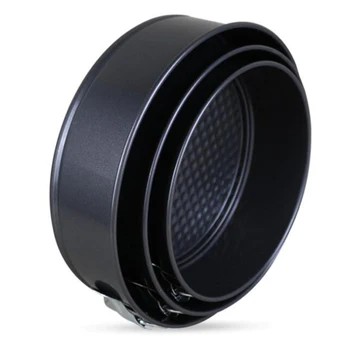 

3Pcs/Set 4/7/9 inch Round Carbon Steel Non Stick Spring Form Cake Baking Tray Cheesecake Pan Mold Bakeware Kitchen Tools