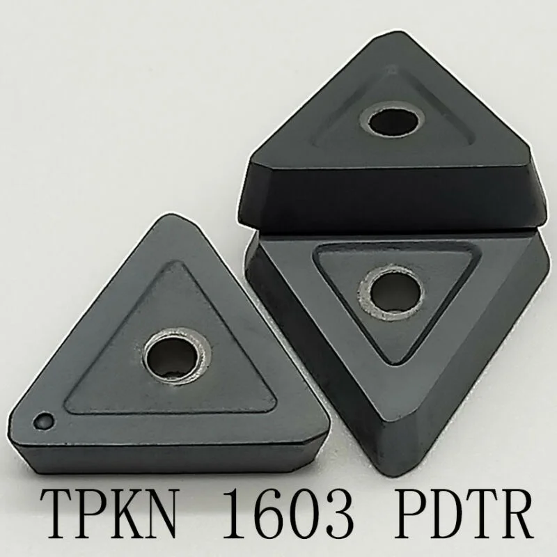 20 шт TPKN 1603 PDTR фрезерные Вставки Металлический Набор инструментов TPKN1603 PDTR LT30-PVD для обработки стали, качество стабильное