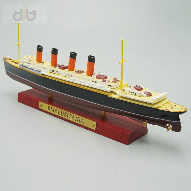 ATLAS 1/1250 Scale RMS LUSITANIA Ship Diecast Oceangoing Liner Boats Model Toys 