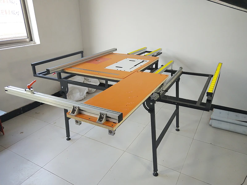 

Multifunctional push-pull pusher for woodworking table folding saw table manual woodworking edge banding machine