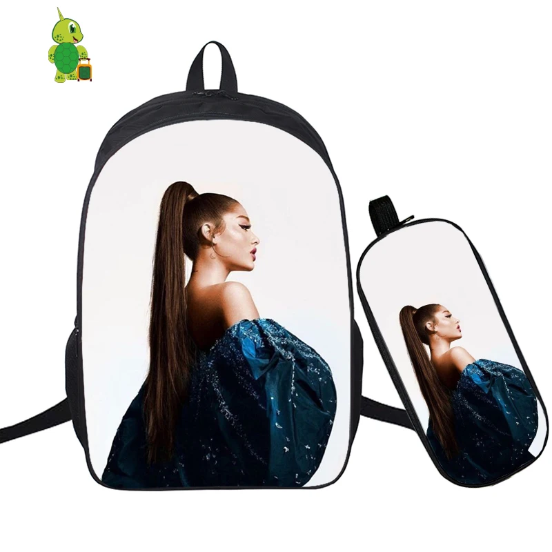 JX-Ariana 11 Mochila Ариана Гранде 7 рюкзак с кольцами 2 шт./компл. школьные рюкзаки для девочек-подростков; брюки-Карандаш для девочек чехол для ноутбука рюкзак Повседневное дорожные сумки - Цвет: JX-Ariana 11