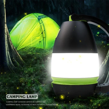 

3 in 1 Portable Outdoor Lamp Folding USB Charging Camp Night Light Reading Led Table Telescopic Emergency Battery Power Bank