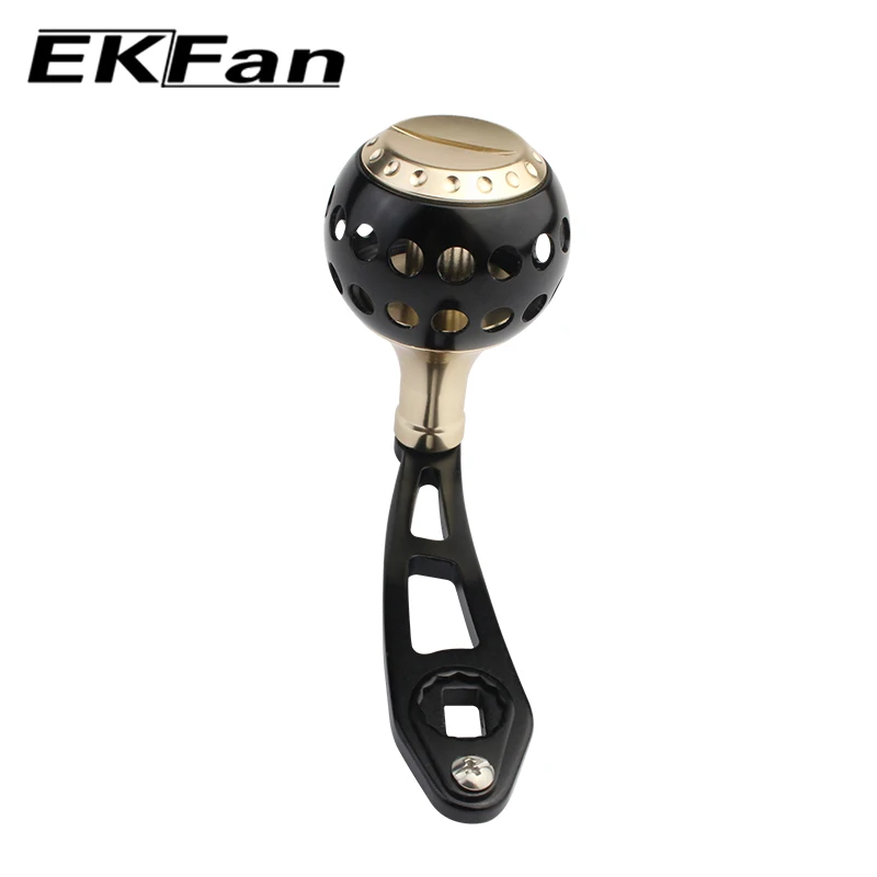 EKFan 7*4 мм 8*5 Рыболовная катушка из алюминиевого сплава рокер прочная одинарная