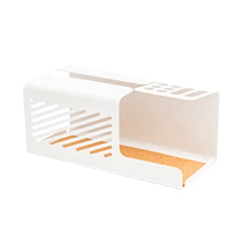

Iron Tissue Box Napkin Paper Box Tissue Box Cover Holder Paper Towel Container for Home Office Desktop Storage Box