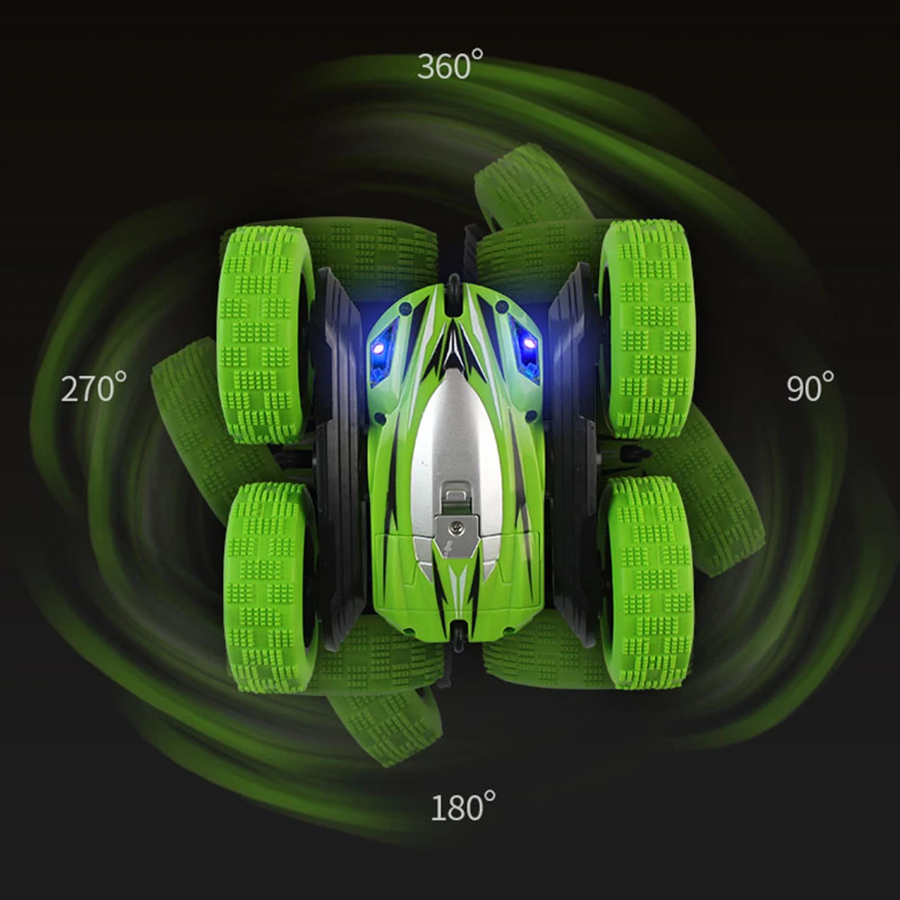 CYSINCOS RC Автомобиль 2,4G 4CH трюк Дрифт деформация багги автомобиль рок-гусеничный ролл автомобиль 360 градусов флип детский робот игрушечные машинки RC в подарок