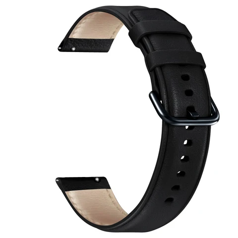 Colorful Leather Straps Watchband For Samsung Galaxy Watch 3 41mm Smart Wriststrap bracelet For Huami Amazfit GTS 2 2e Belt