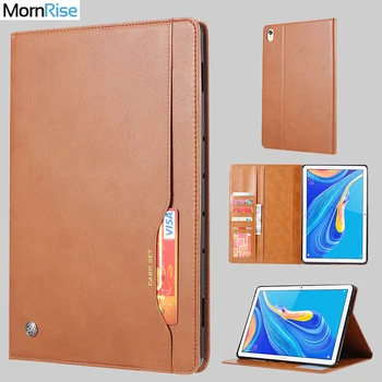 

Luxury Vintage Suede Leather Smart Cover For Huawei MediaPad M6 10.8" Case Wallet Card Stand Magnetic Book Classic Flip Cases