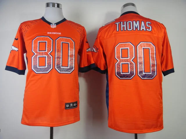 Синий Denver fashion, Peyton Manning, Von Miller, demarus Ware, Demaryius Thomas John Elway Jersey - Цвет: Синий