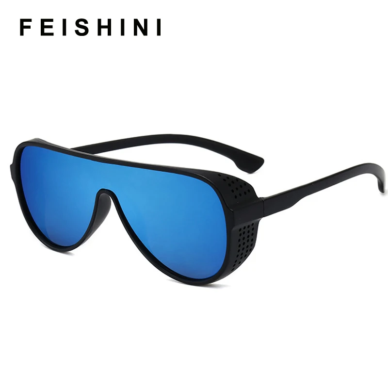 FEISHINI, очки, Ретро стиль, Звездные Солнцезащитные очки для мужчин, Rossi, покрытие, Ретро стиль, дизайнерские солнцезащитные очки для женщин, зеркальные Oculos Masculino Gafas de