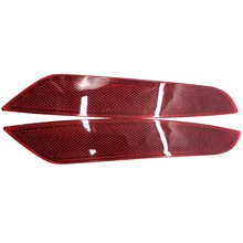 

1 Pair Red Rear Bumper Reflector Warning Light Brake Light Fog Light Accessories for Volkswagen Golf Six MK6 GOLF 6 2009-2014