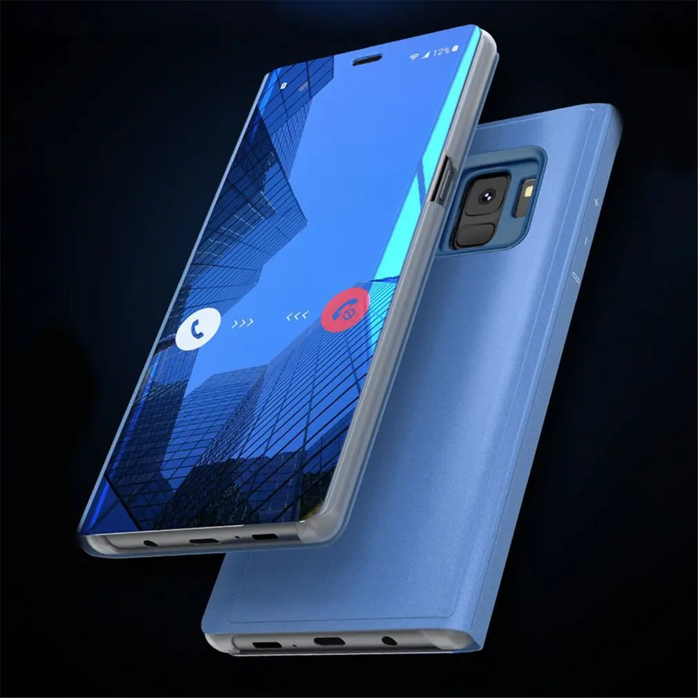 Чехол для телефона для samsung Galaxy S9 Plus, кожаный двойной цветной мягкий тонкий защитный чехол из искусственной кожи для Galaxy S9, Прямая поставка