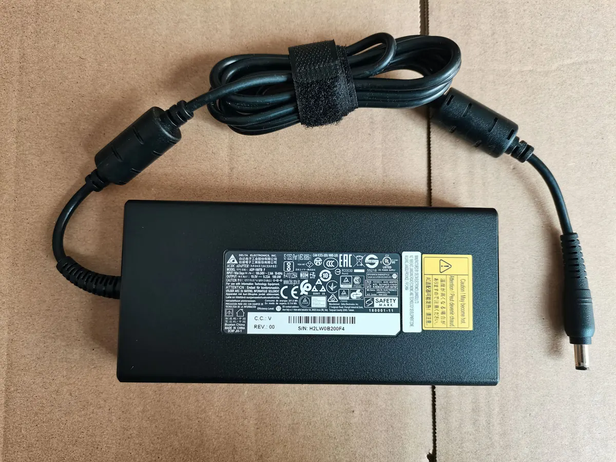 

OEM Slim Delta 19.5V 9.23A 180W 5.5mm*1.7mm ADP-180TB F AC Adapter For Acer Nitro 5 AN517-54-77kg Laptop Genuine Puryuan Charger