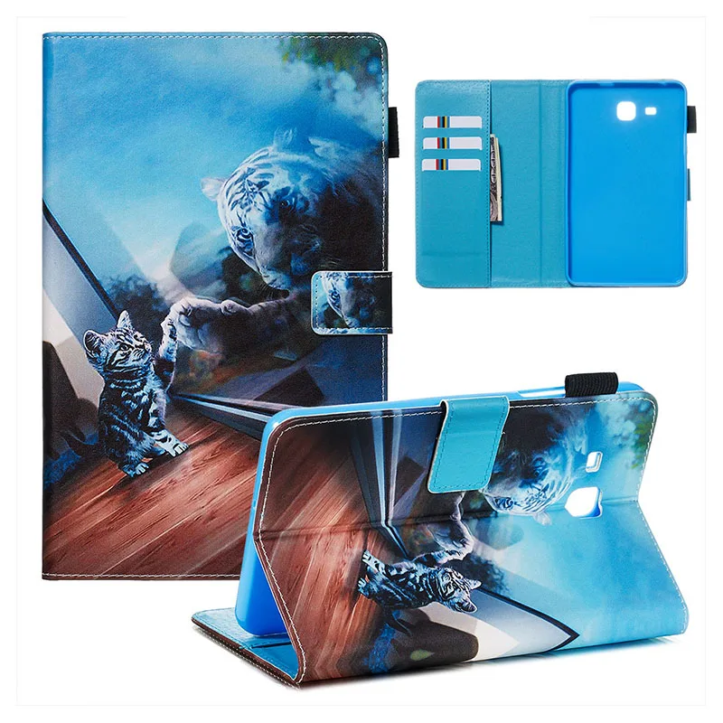 Чехол Tab A A6 T285 для Samusng Galaxy Tab A A6, 7,0 дюймов,, T280, SM-T280, SM-T285, откидной чехол для планшета, кожаный чехол с подставкой