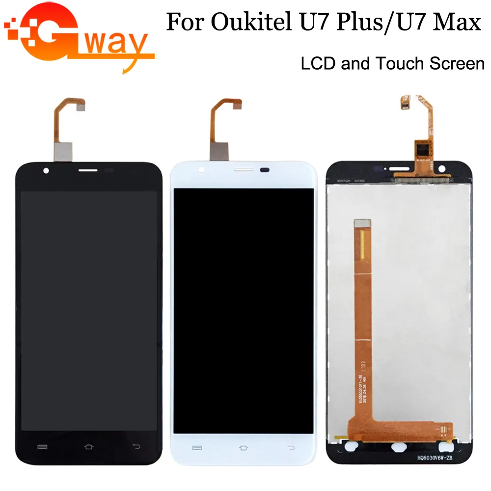 Для Oukitel U7 Plus ЖК-экран с сенсорным экраном дисплей для Oukitel U7 Plus/U7 Max lcd подходит для Android 7,0