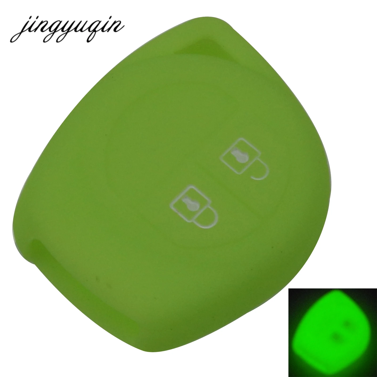Jingyuqin 30p силиконовый 2 Автомобильный ключ с кнопкой чехол для SUZUKI SX4 Swift Liana VITARA JIMNY ALTO воспламенение дистанционная защита