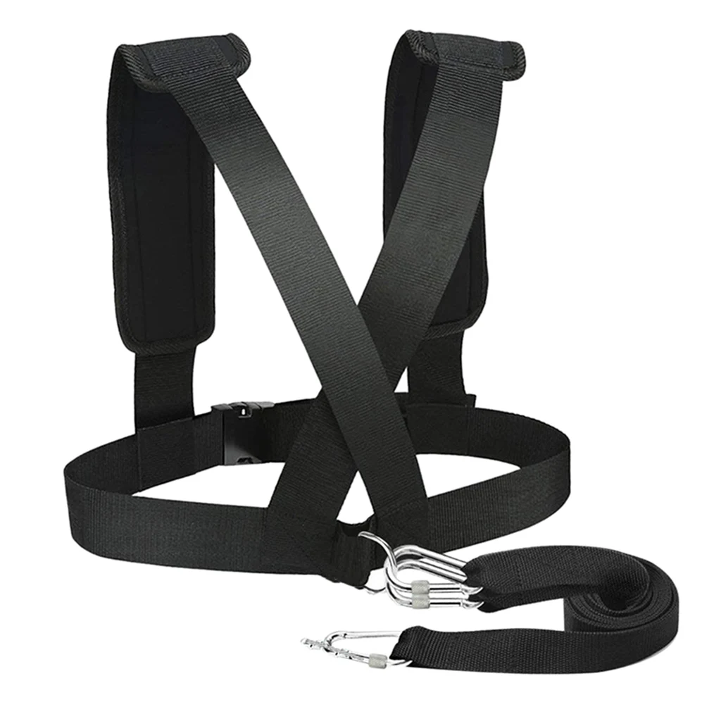 Speed Harness Trainer Power Sled Workout Harness, Tire Pulling Strap Workout Resistance Team Sports Speed Agility Training