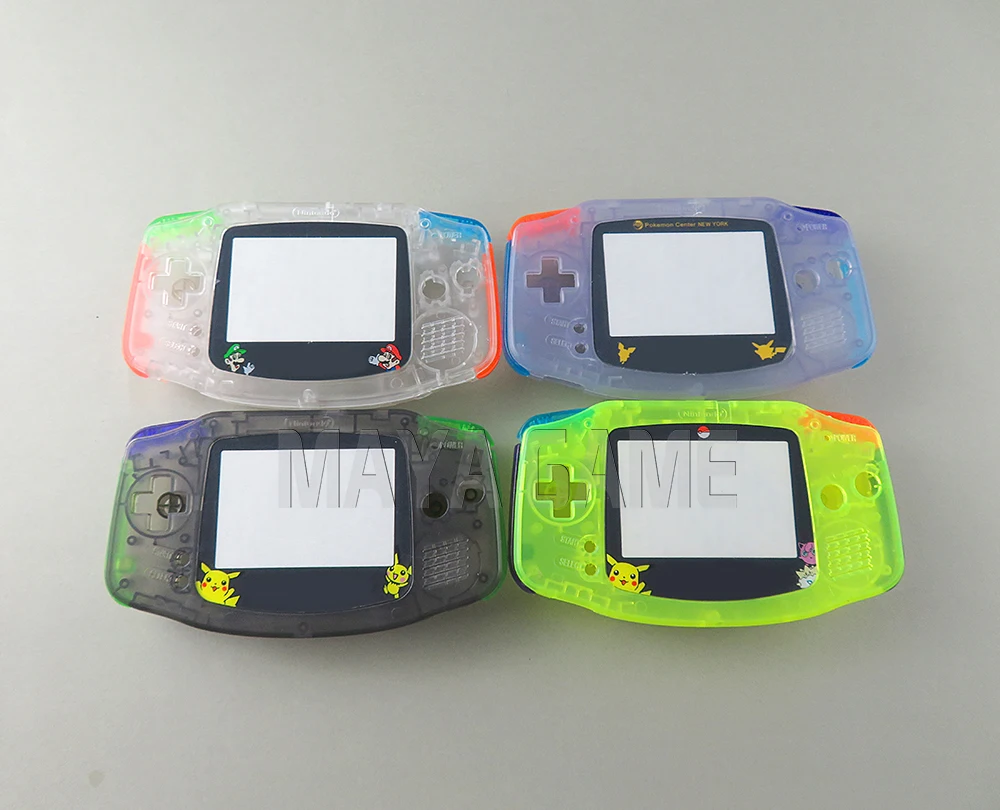 8 комплектов для игры мальчик Advance Игровая приставка GBA Dreamy Полный Корпус в сборе чехол для GBA Dream Shell Полный хост