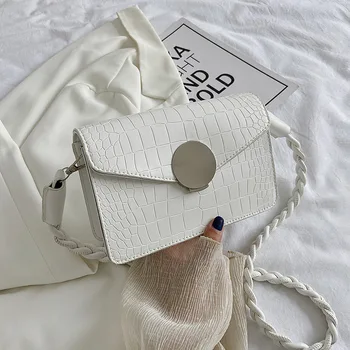 

Women's bags 2020 popular new trendy fashion one-shoulder underarm bag net red cross-body small square bag