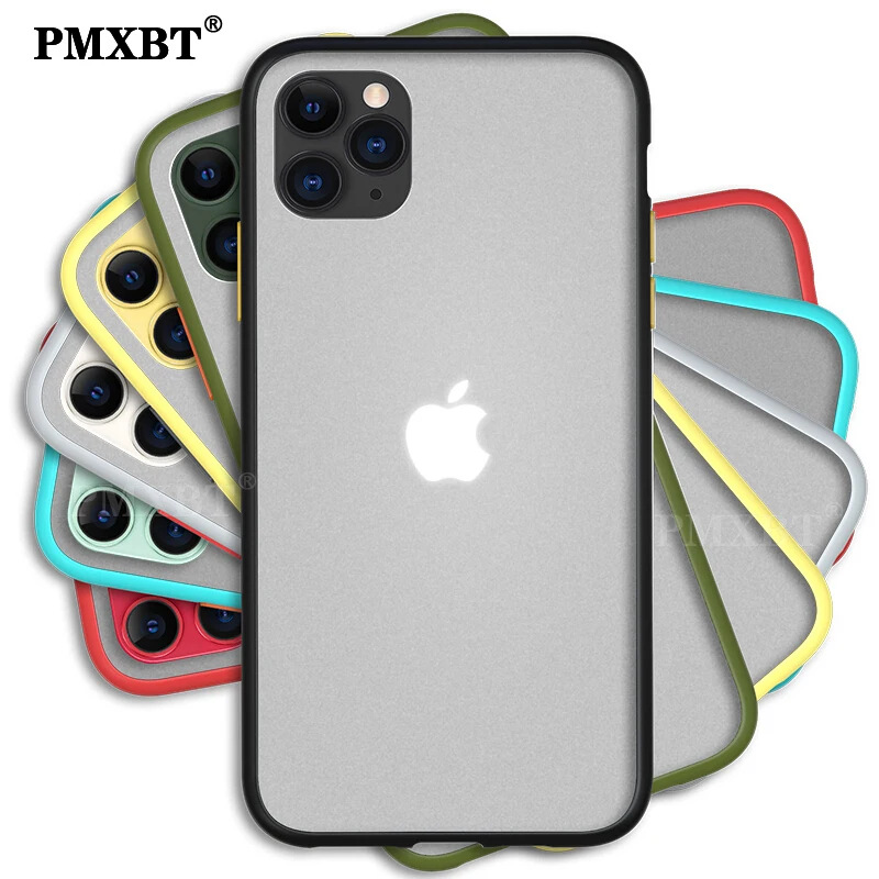 

Frosted Matte Translucent Case For iPhone 11 Pro X XS MAX XR Phone Case For iPhone SE 2020 7 8 6 S Plus TPU Soft Edge Back Cover