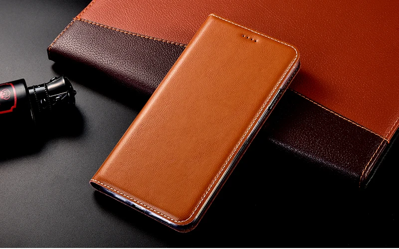 Case da Aleta para Htc Levantar os Olhos Capa de Telefone Babylon Couro Genuíno A9s u Ultra U11 U12 U19e Desejo 12 s 19 Mais Celular Cases um a9 3 Estojos dobráveis