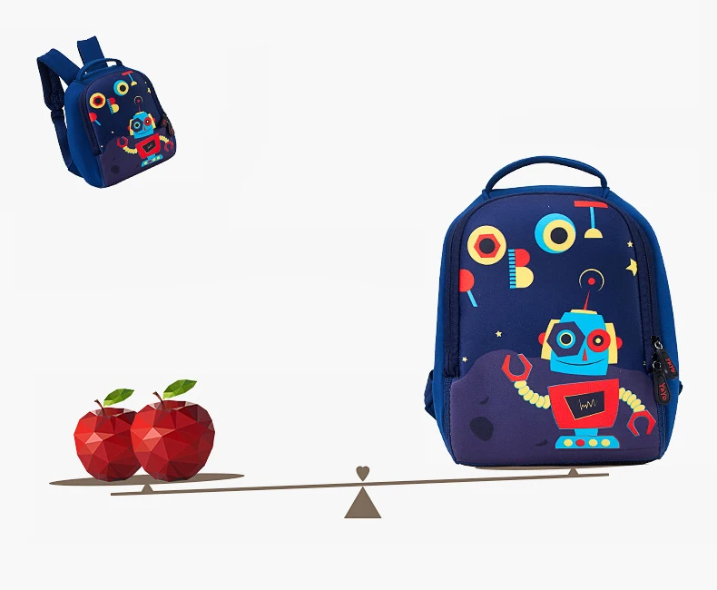 Школьный рюкзак для детского сада, для мальчиков и девочек 2-4-6 лет, милый детский светильник, сумка для девочек, милый рюкзак с изображением животных из мультфильмов