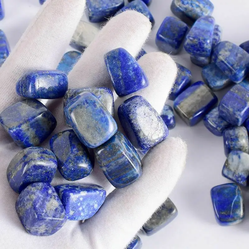 Lapis lazuli cube stones (5)