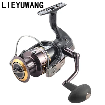 

13 + 1BB Gear Ratio 5.2:1 Spinning Fishing Reel Fishing Spinning Reel Exchangeable Handle 500-6000 Series for Carp Fishing Reels