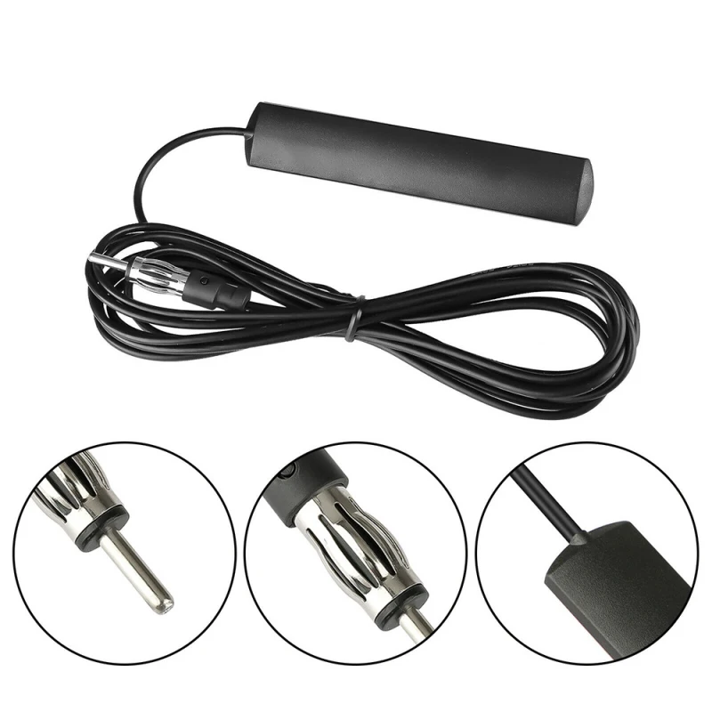3/5m Universal Car Radio FM Antenna Signal Amp Amplifier Stealth AM For Vehicle Truck Motorcycle Boat Accessories |