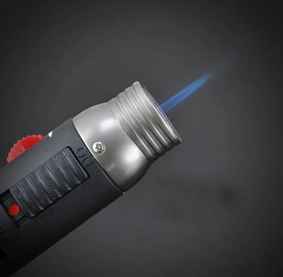 BBQ buy Mini Jet Pencil Flame 503 Torch Butane Gas Fuel Welding Soldering Lighter Jet Flame Portable Pen Butane not Include 4