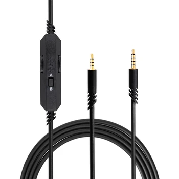 

Portable 2M Headphone Cable Audio-AUX Cable for Logitech-Astro A10 A40 A30 Headphone Cord Line