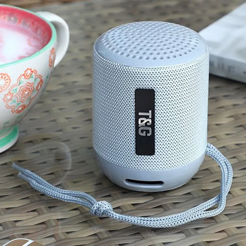 TG129 Bluetooth динамик Аудиомагнитола открытый портативный мини карта беспроводной громкий динамик сабвуфер бумбокс Caixa De Som F4027D - Цвет: E