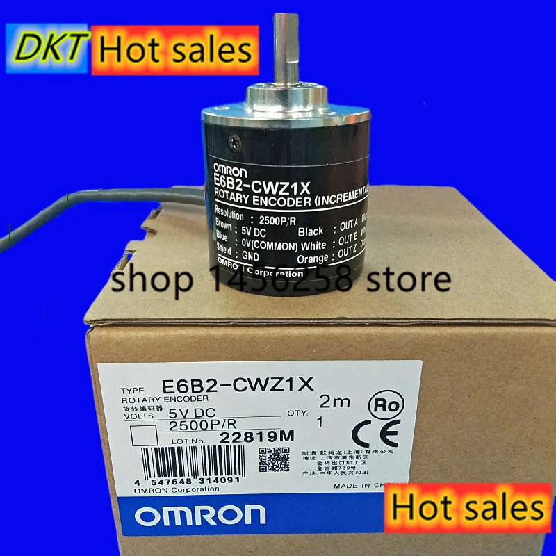 Поворотный регулятор E6B2CWZ1X OMRON E6B2-CWZ1X 10 20 30 40 50 60 100 200P/R DC5V | Мобильные телефоны и