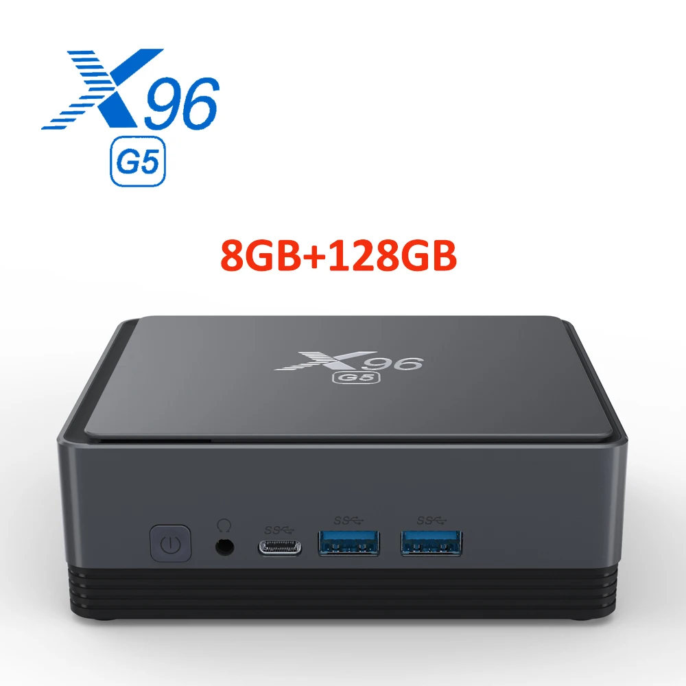 X96 5G 8GB 128GB X96 G5 мини пк Windows Intel i3-5005U 8GB128GB мини пк 2,4G 5G wifi BT4.0 1000M HD телеприставка X96 G5 Windows мини пк X96 G5 - Цвет: X96 5G 8GB 128GB