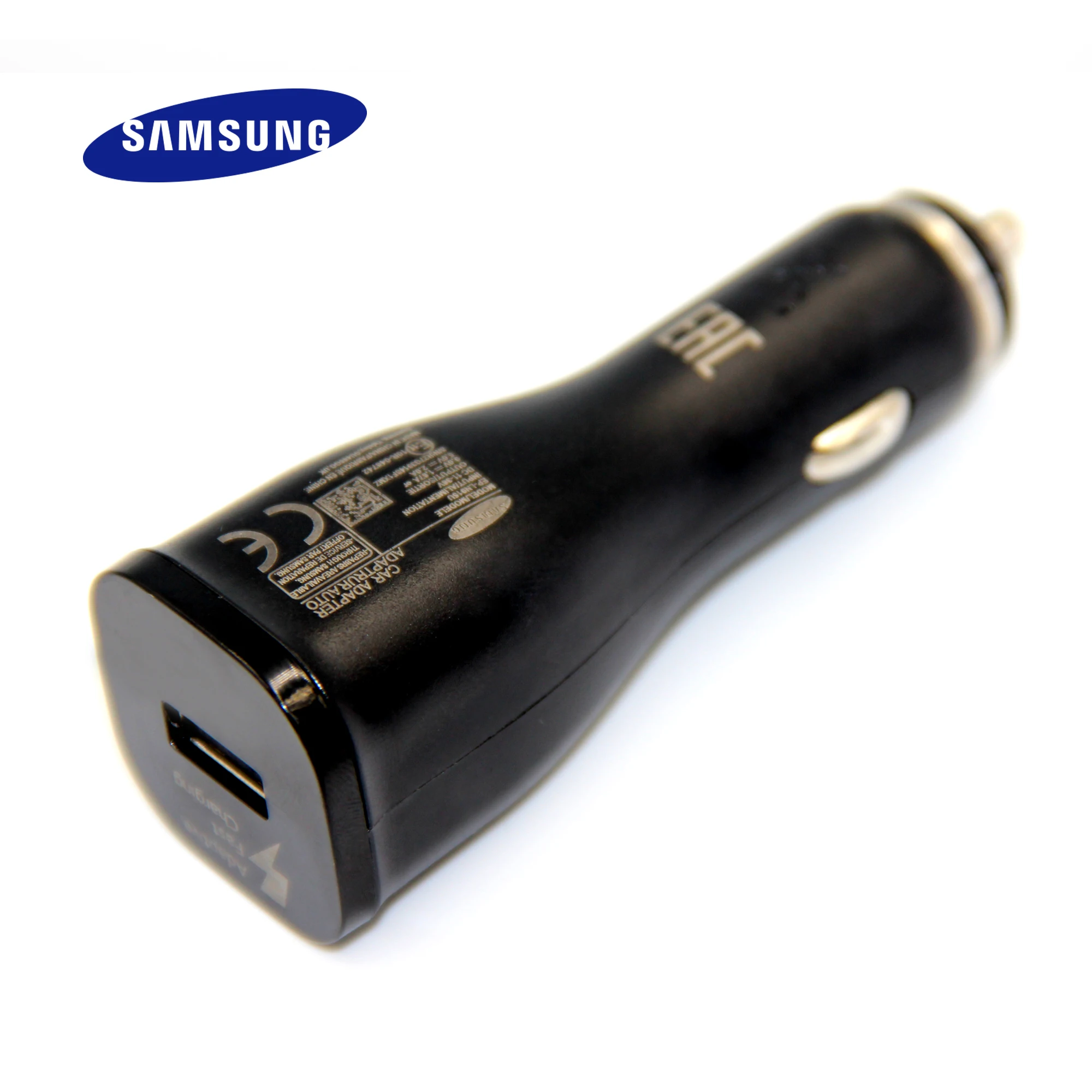 Оригинальное Адаптивное быстрое автомобильное зарядное устройство samsung, USB быстрый адаптер, USB 3,1 type-C кабель для Galaxy S8, S9, S10 Plus, Note 8, 9, A5, A7